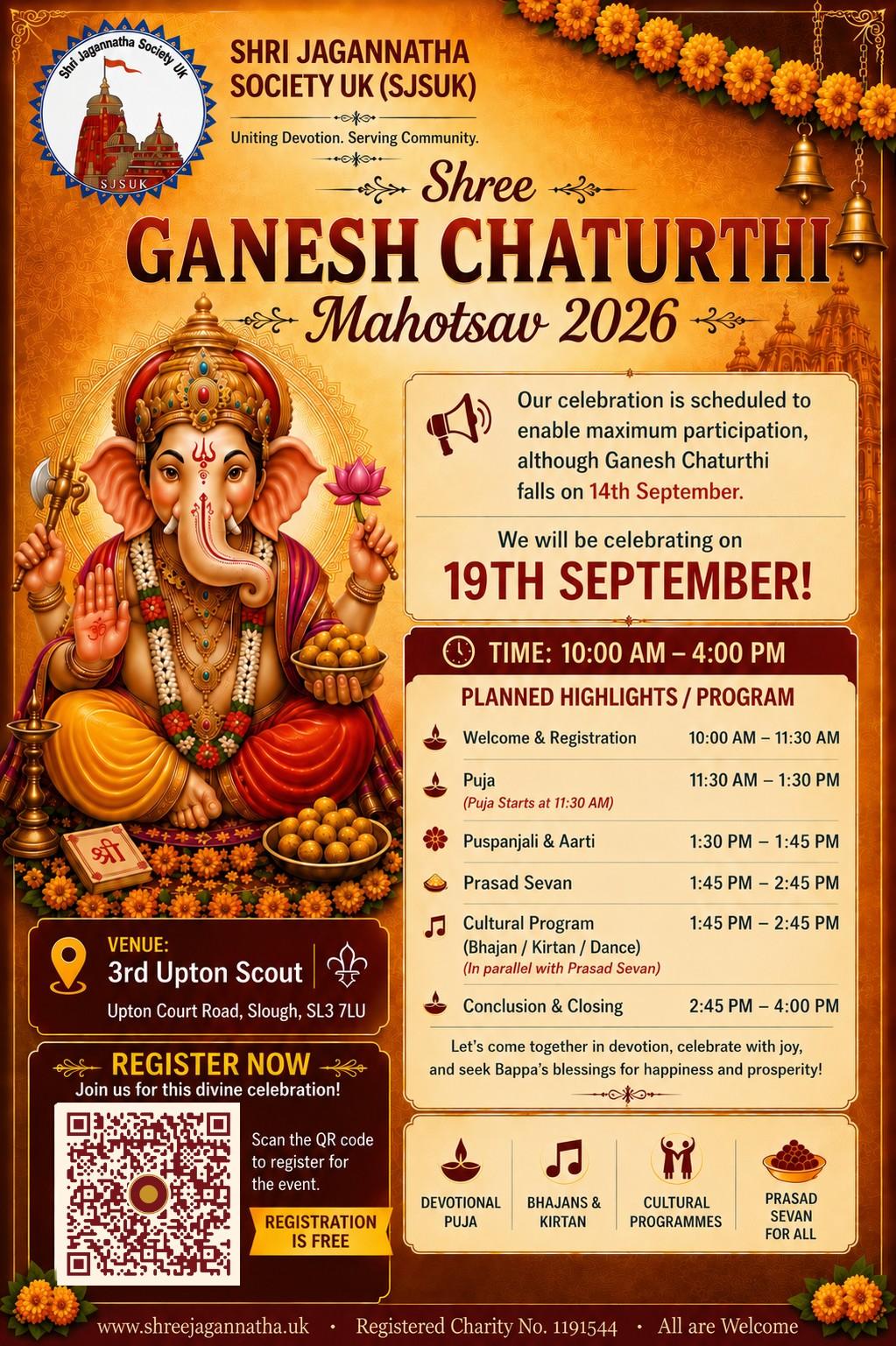 Shree Ganesh Chaturthi Mahotsav 2026